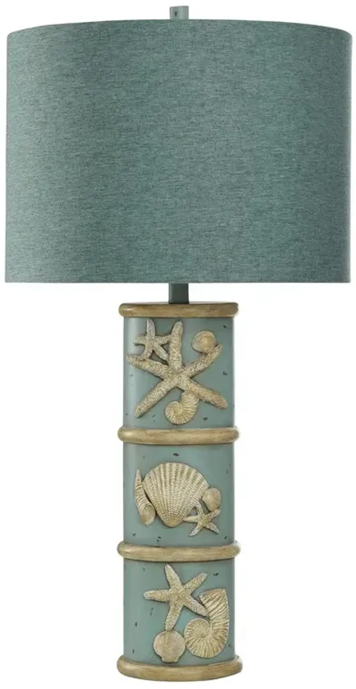 Coastal Shell Motif Lamp
