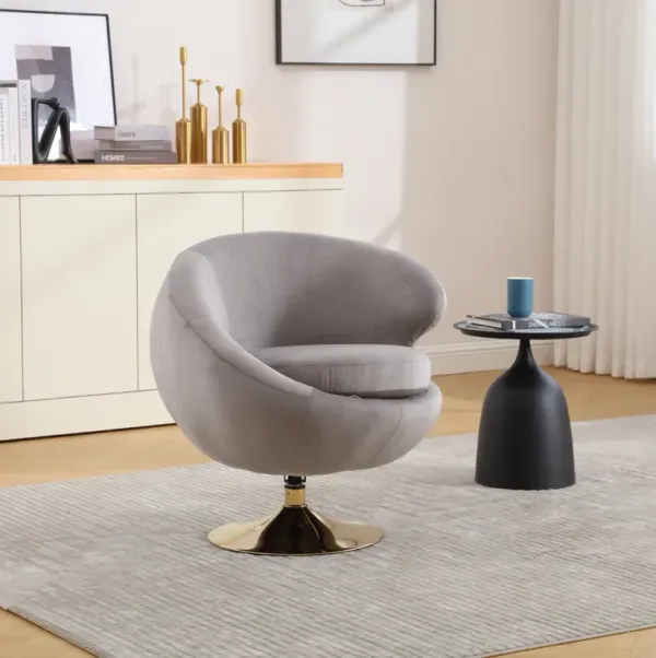 Streamdale 360 Degree Swivel Cuddle Chairs, Round Armchairs for Home & Office