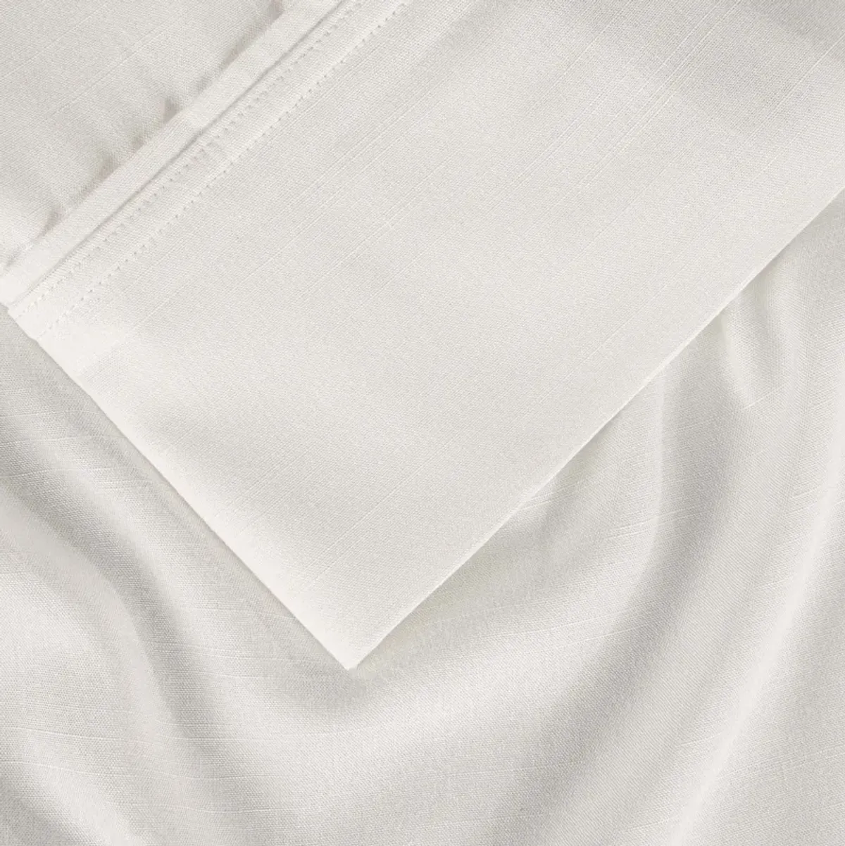 Hyper-Linen Queen Sheet Set - Bright White