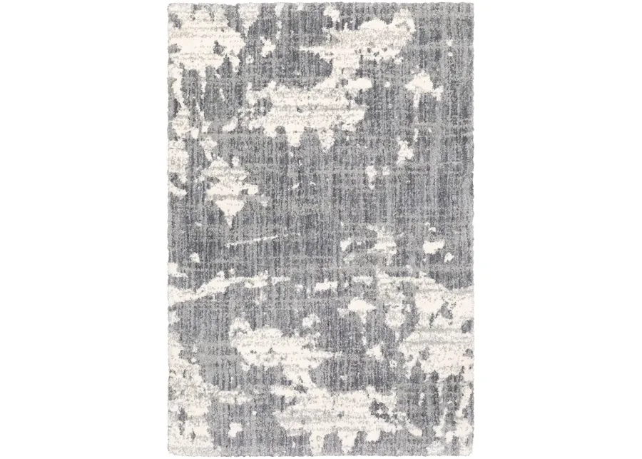 Aspen 7'10" x 10'10" Grey Rug