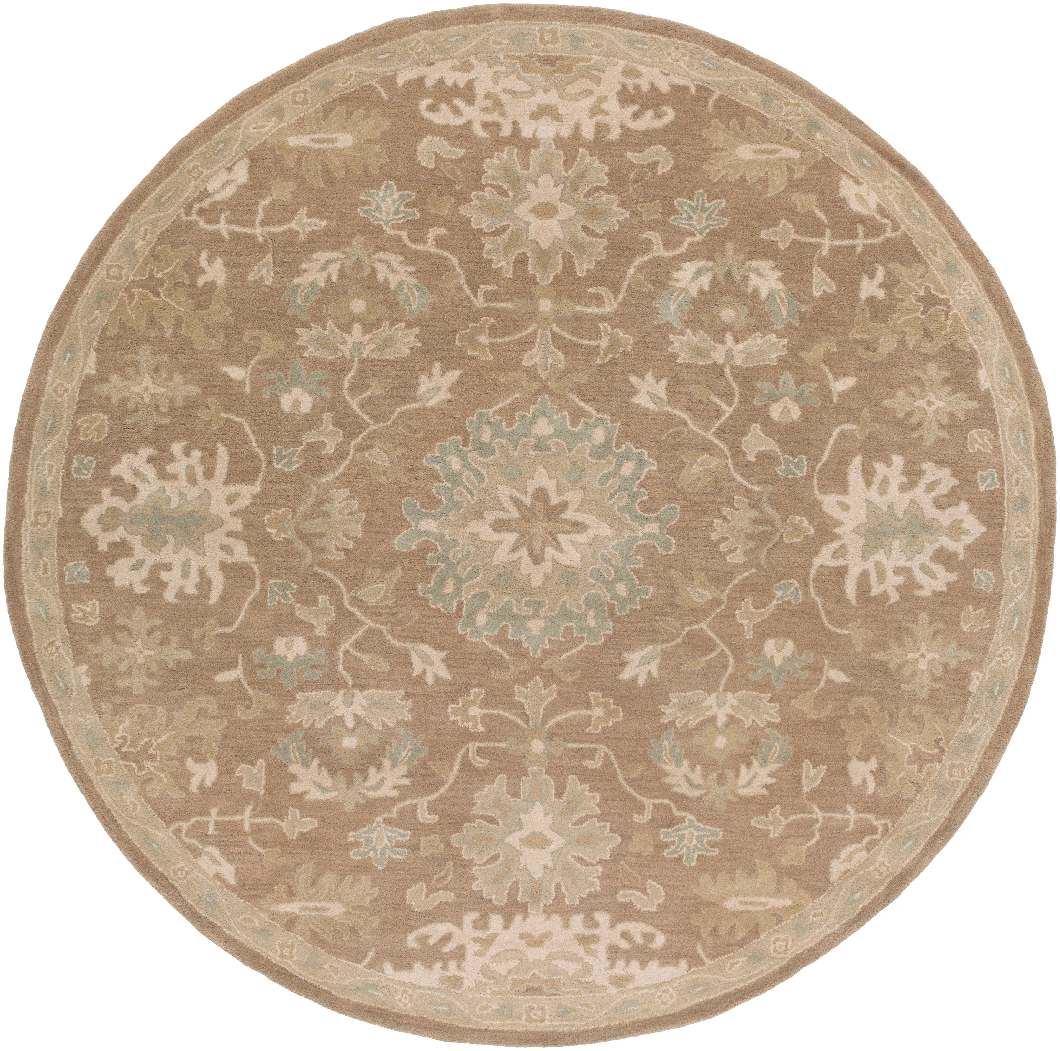 Caesar CAE-1149 4' Round Beige Rug