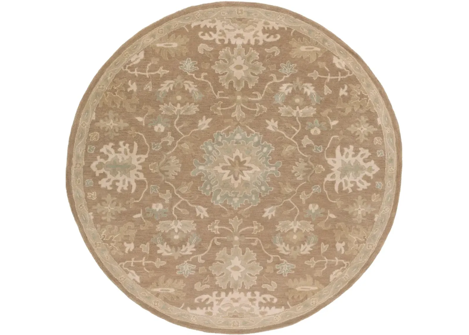 Caesar CAE-1149 4' Round Beige Rug