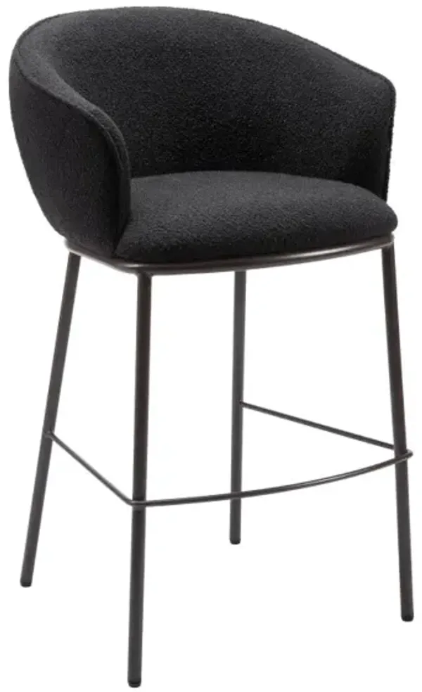 Essen Barstool Black & Bronze