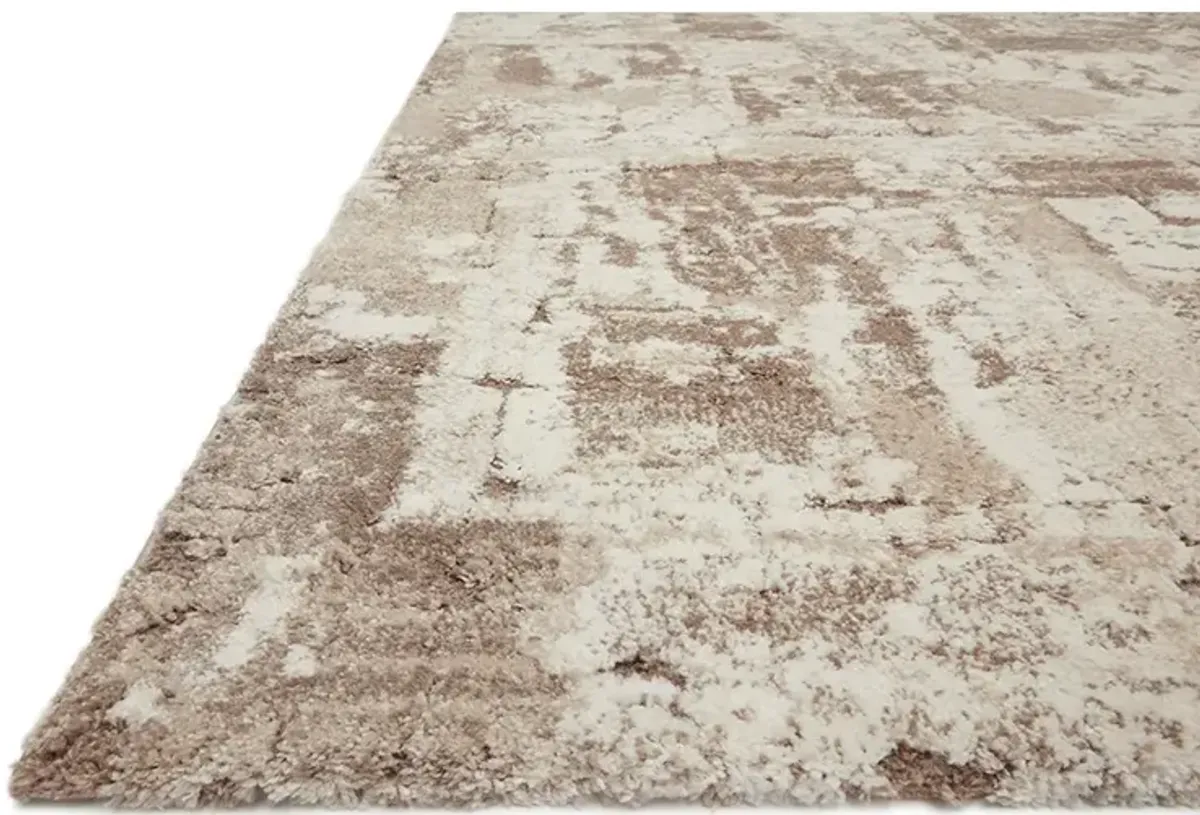 Theory THY07 Beige/Taupe 3'7" x 5'7" Rug