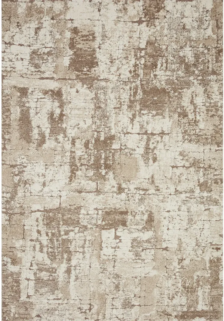 Theory THY07 Beige/Taupe 3'7" x 5'7" Rug