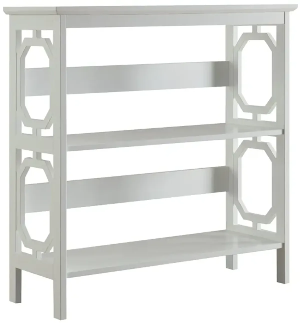 Convenience Concepts Omega 3 Tier Bookcase, White