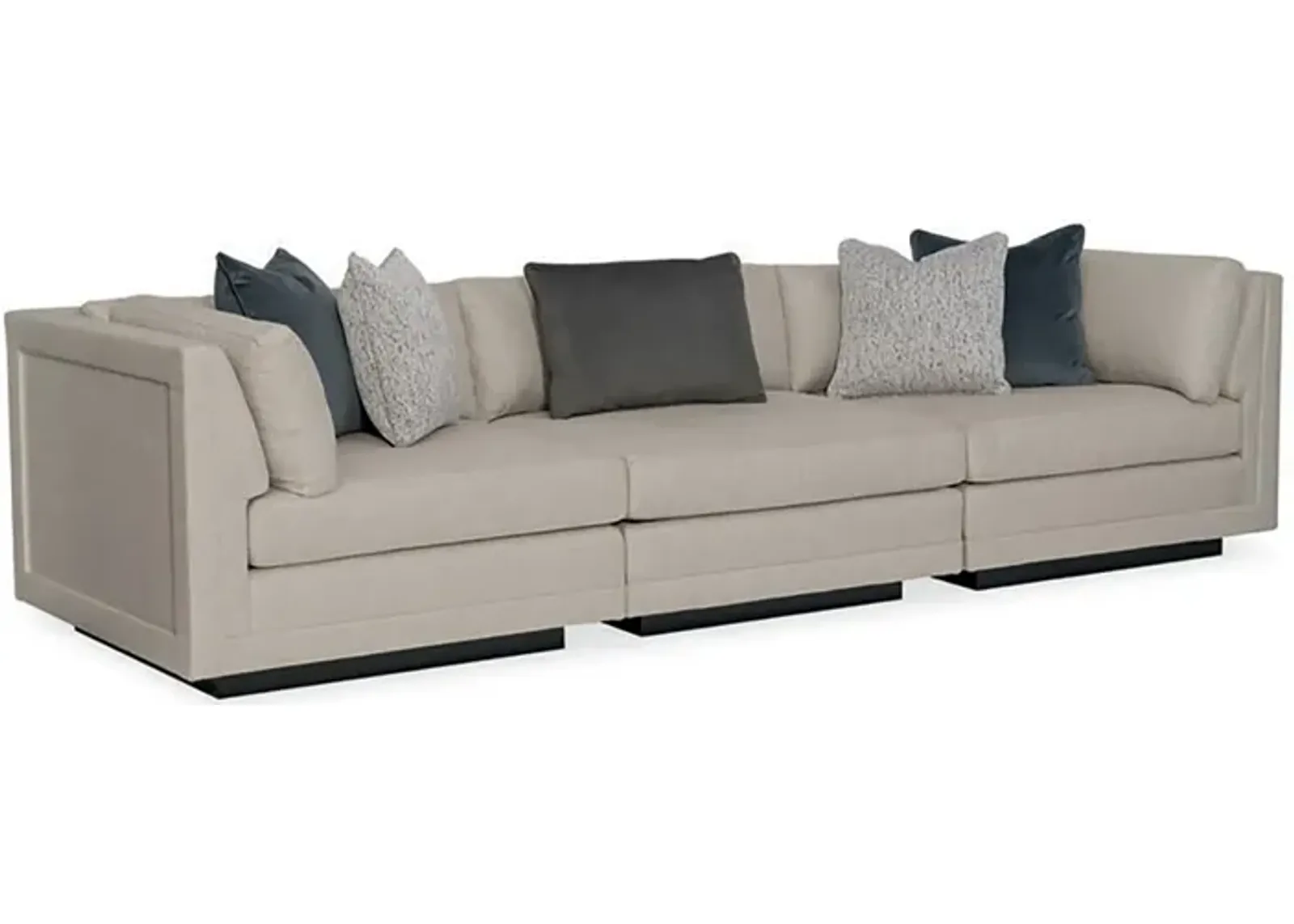 Fusion 3 Piece Sectional Sofa