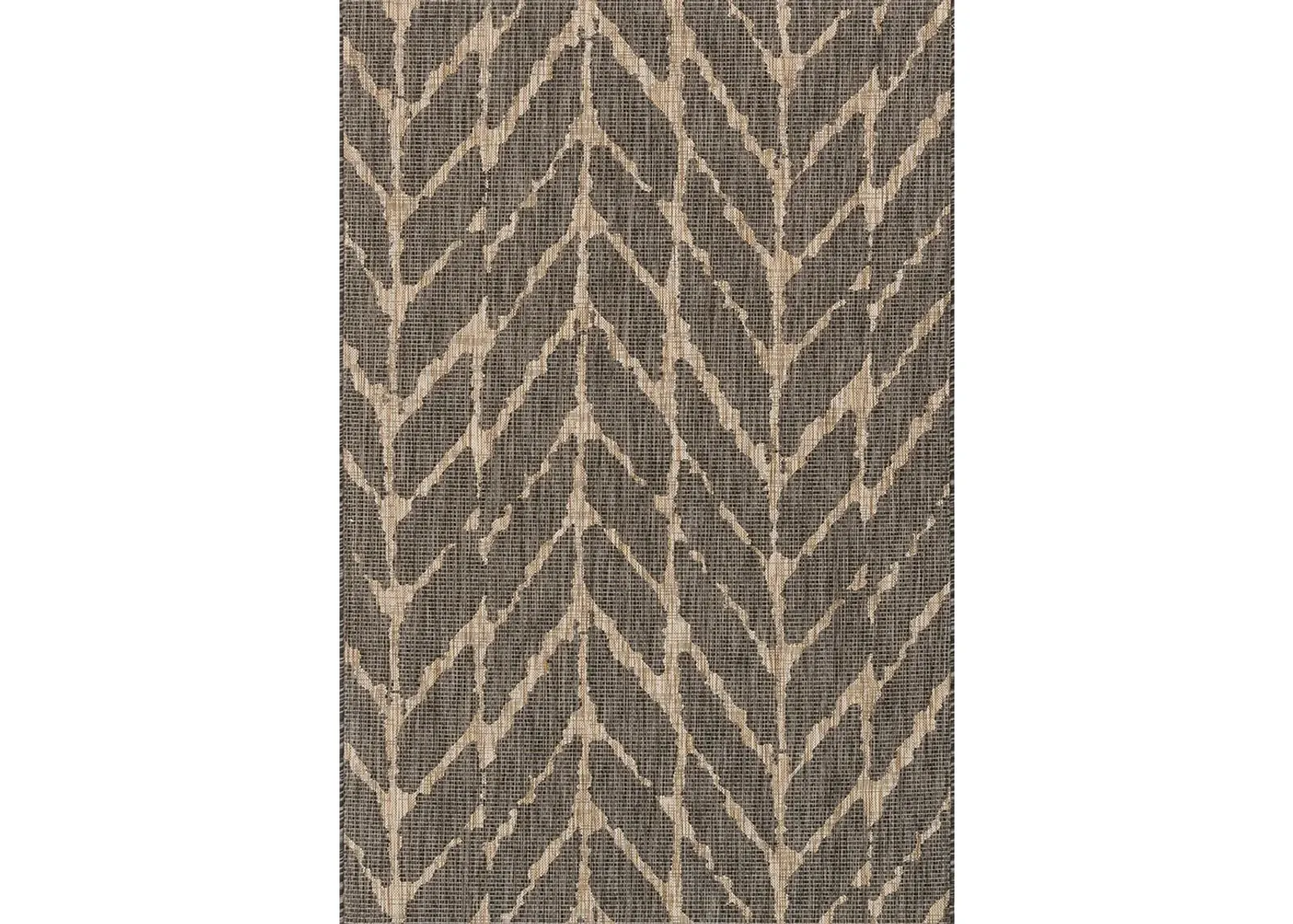 Isle IE02 Charcoal/Mocha 5'3" x 7'7" Rug