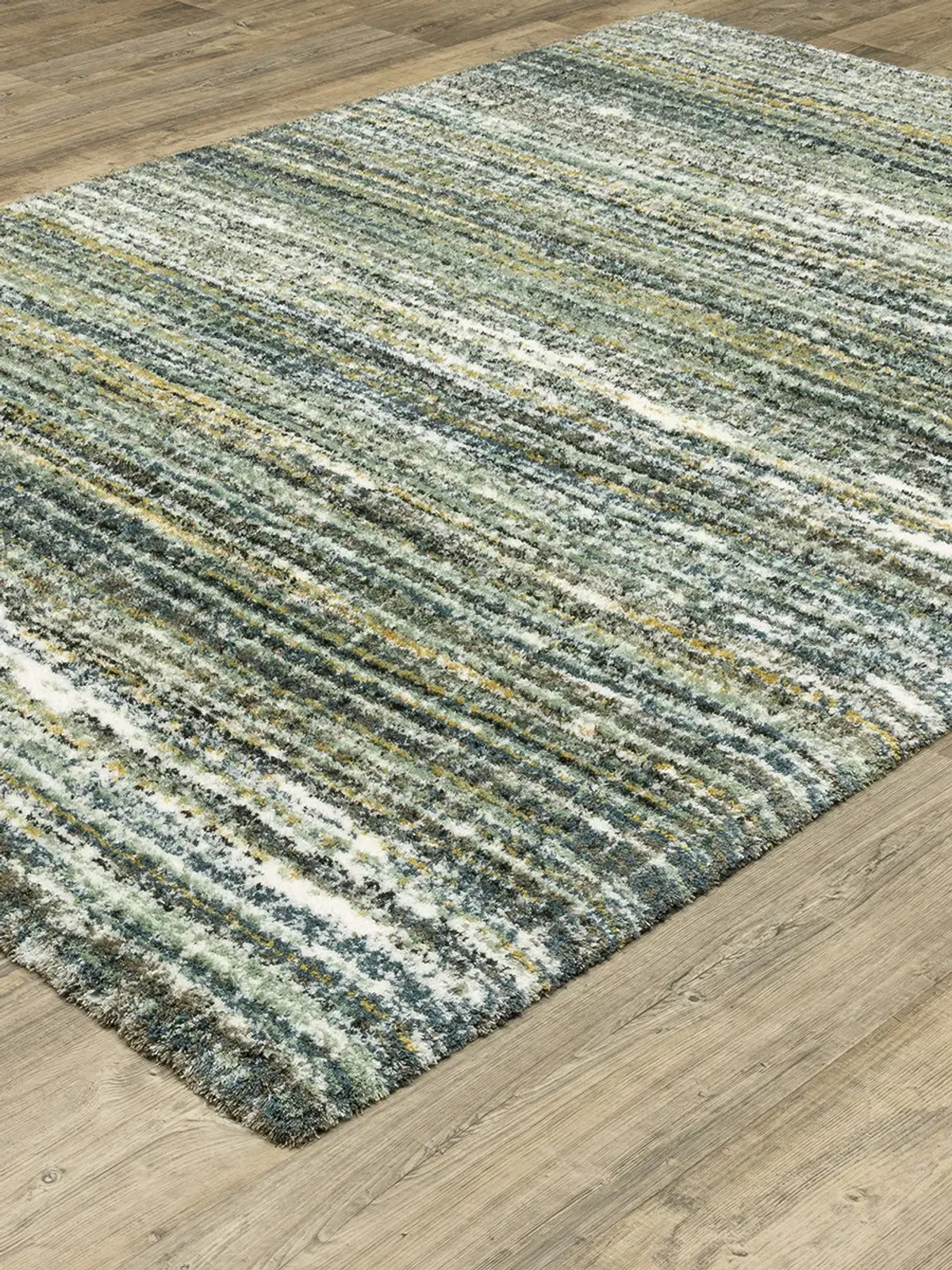 Galileo 7'10" x 10'10" Green Rug