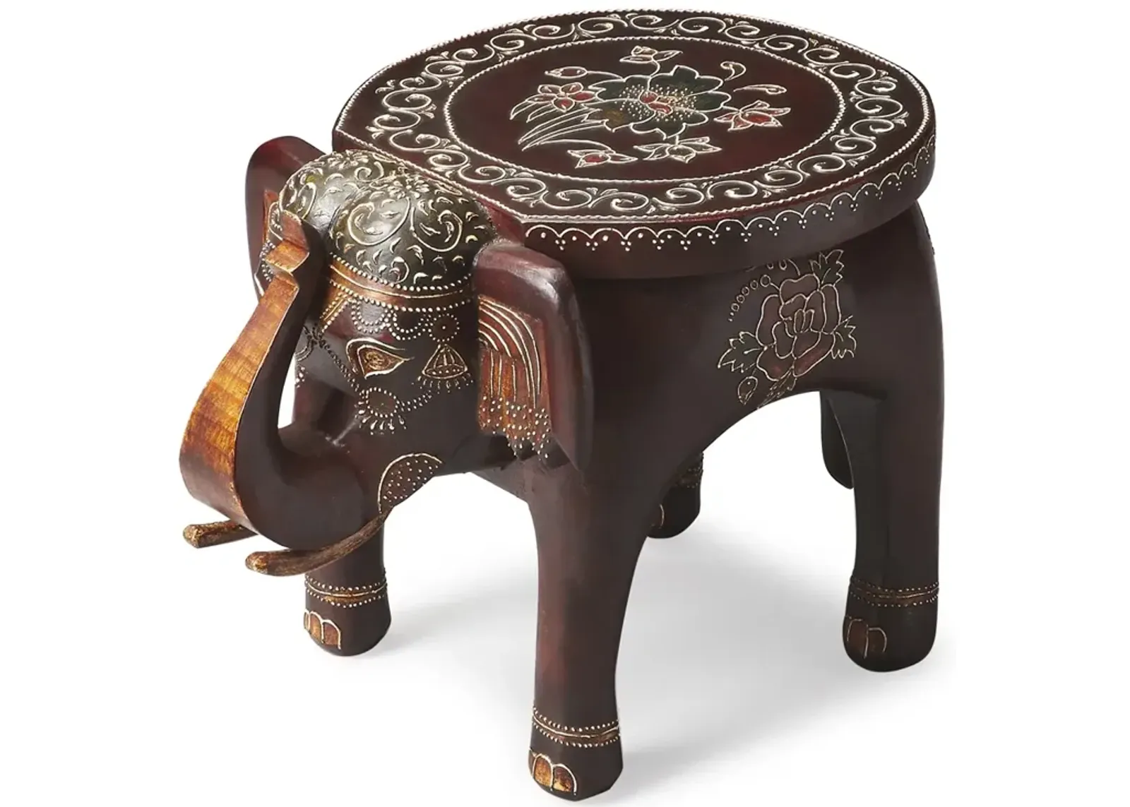 Hand Painted Accent Table, Belen Kox