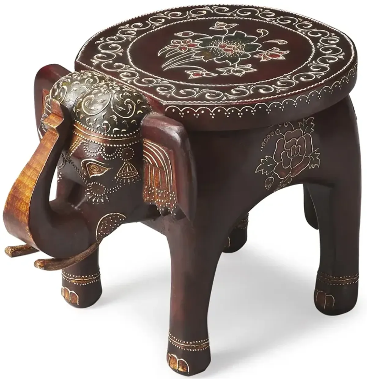 Hand Painted Accent Table, Belen Kox