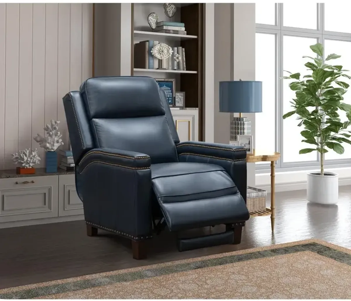 Barcalounger 7-3744 Smithfield Recliner, Blue