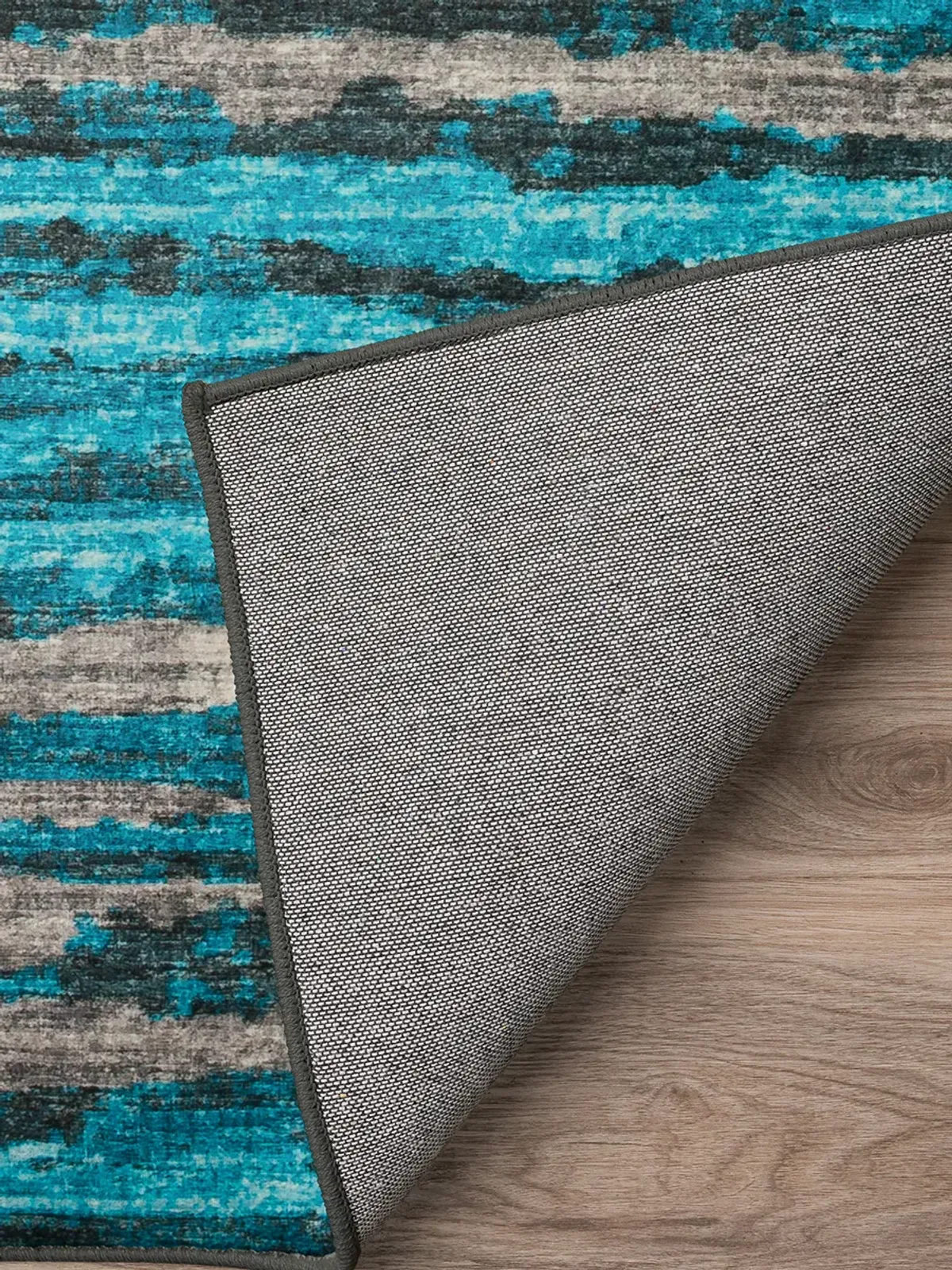 Brisbane BR4 Teal 20" x 30" Rug