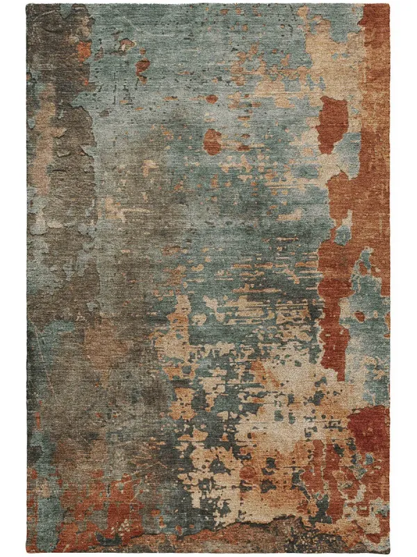 Kochi KC11 Teal 9' x 12' Rug