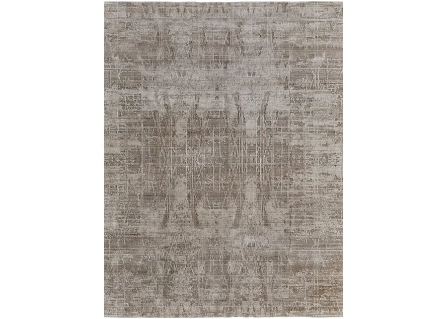 Eastfield 69A5F 5' x 8' Taupe/Brown Rug