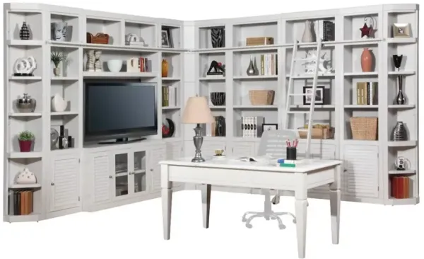 Parker House Furniture Parker House Boca 13 Piece L Shape Entertainment Wall With Desk