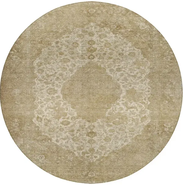 Tabrook TB13 Beige 8' Round Rug