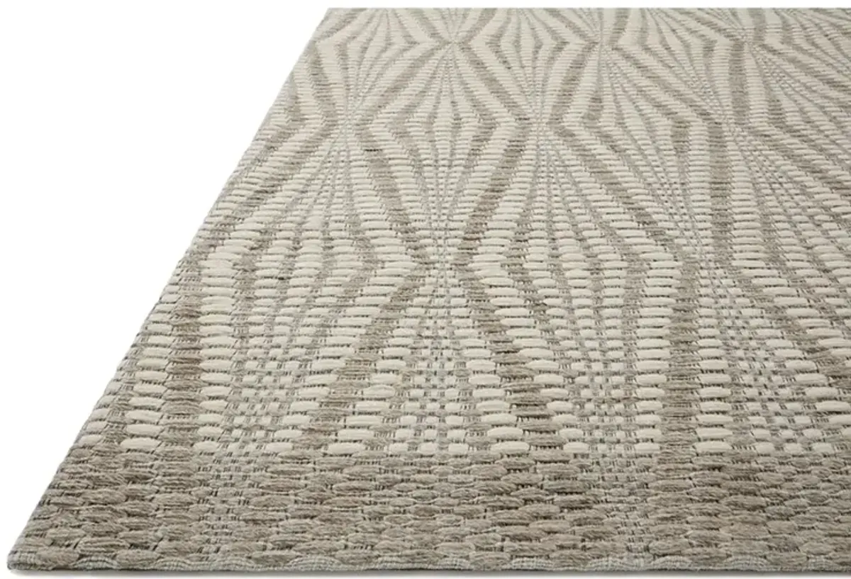 Kenzie KNZ01 Ivory/Taupe 3'6" x 5'6" Rug