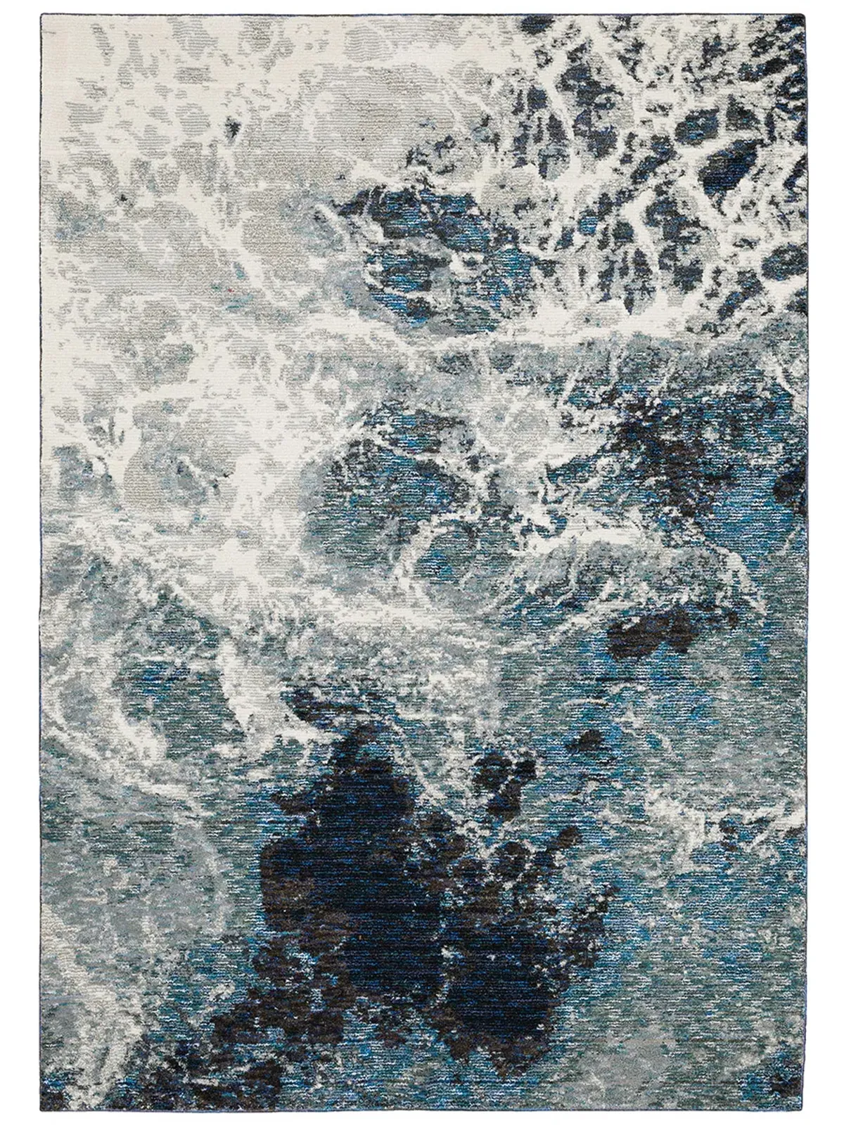 Evolution 6'7" x 9'6" Blue Rug