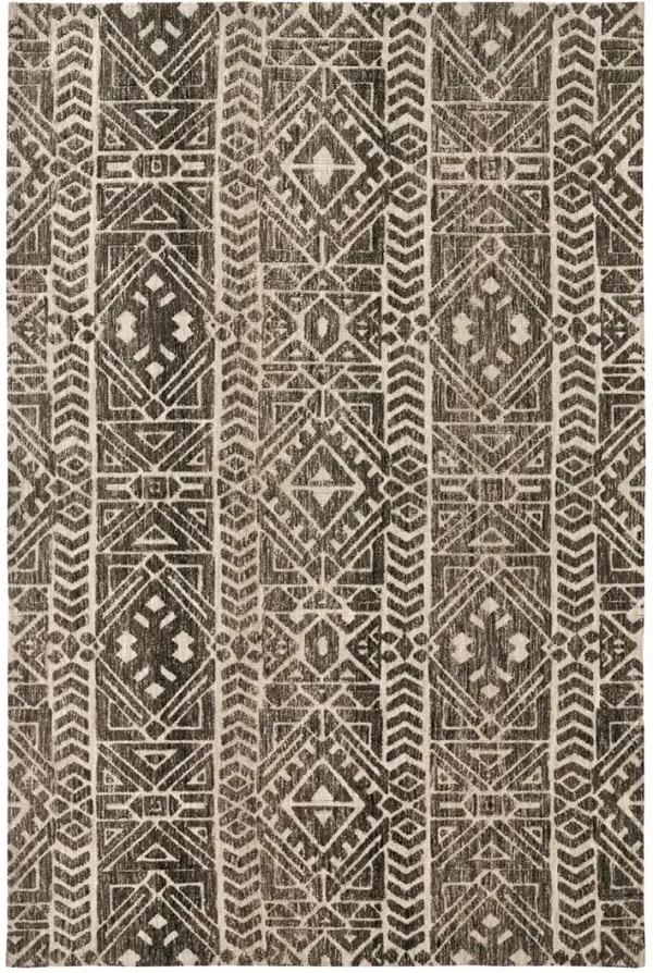 Colton 8627F Brown/Taupe/Ivory 5' x 7' Rug