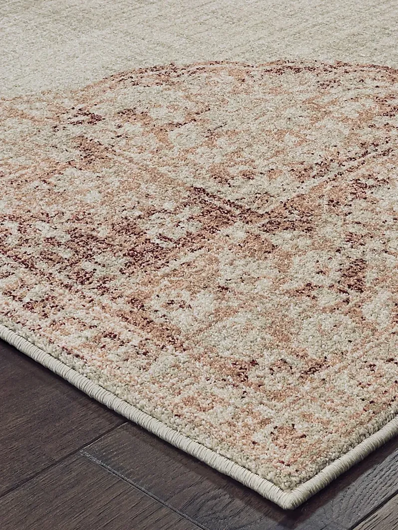 Raleigh 5'3" x 7'6" Ivory Rug