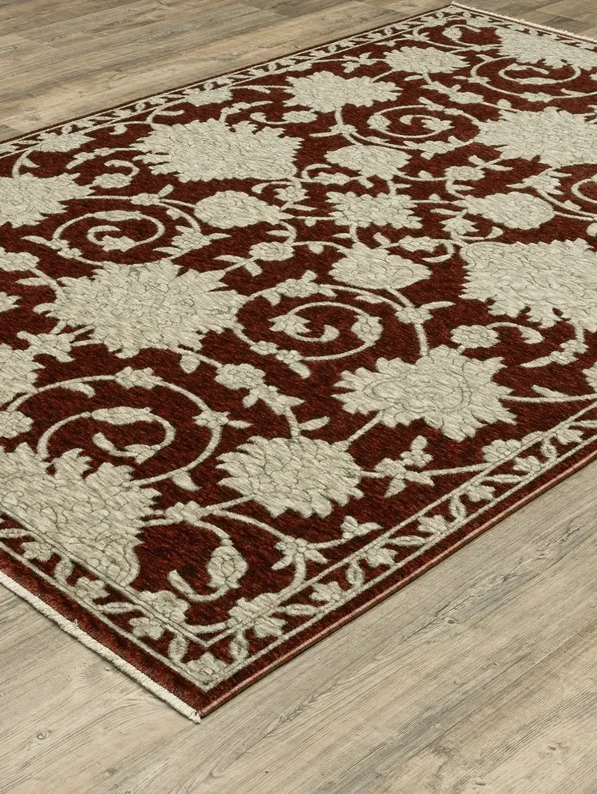 Capella 2'3" x 7'6" Red Rug