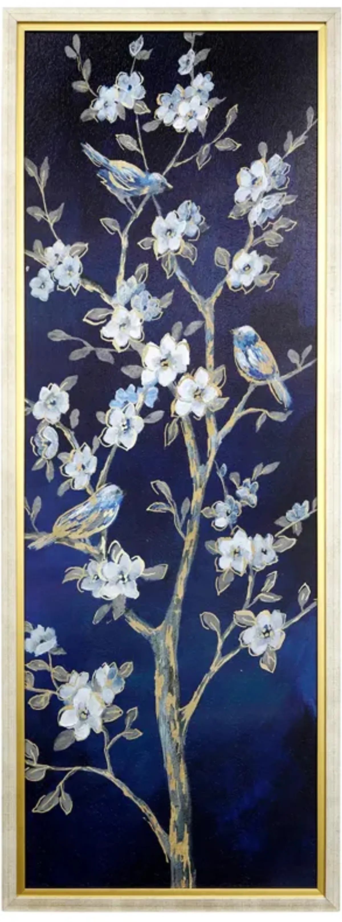 Indigo Spring II Framed Print