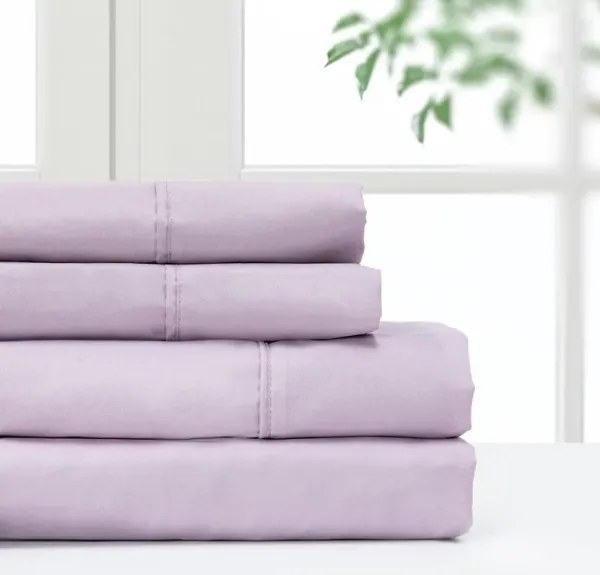 Pointehaven Microfiber Deep Pocket 100% Polyester 4 pc Sheet Set
