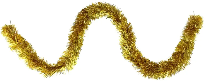 12' x 2.75" Deep Gold Traditional Artificial Christmas Garland - Unlit