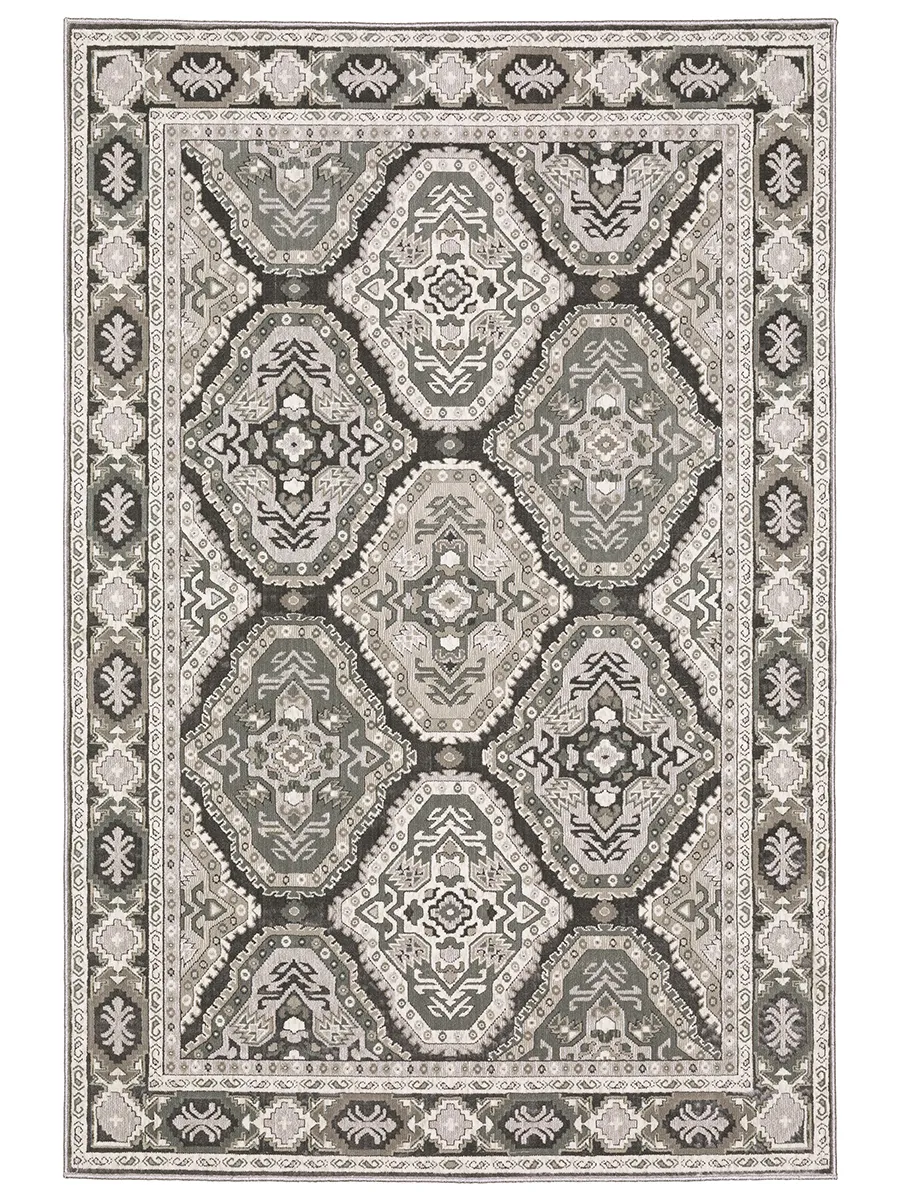 Ellington 3'10" x 5'5" Grey Rug