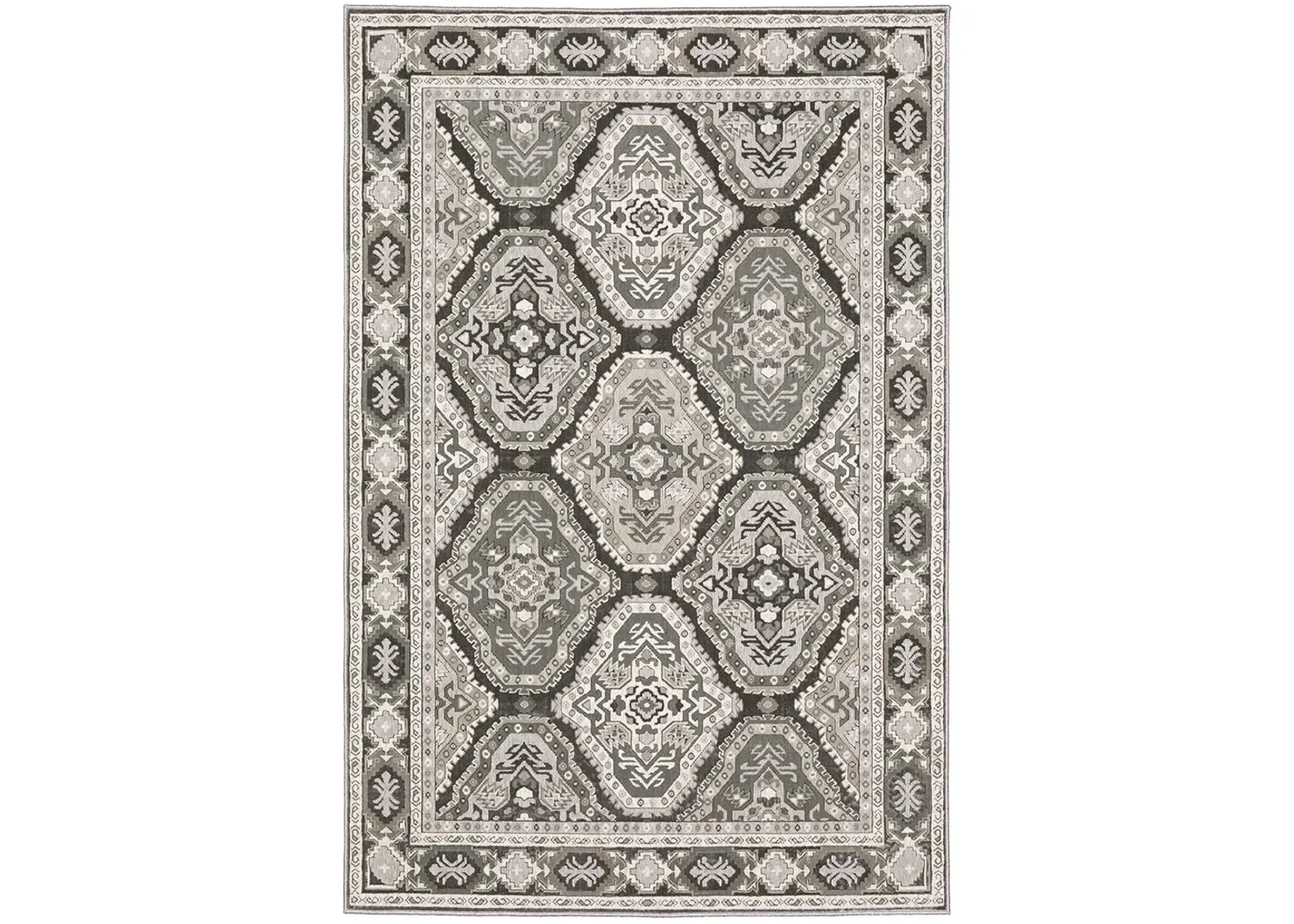 Ellington 3'10" x 5'5" Grey Rug