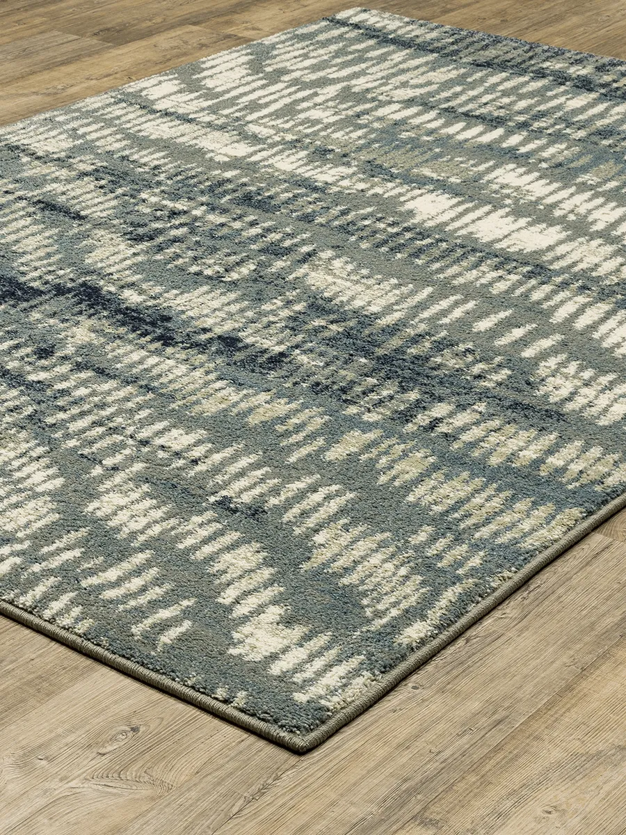 Seneca 2'3" x 7'6" Grey Rug