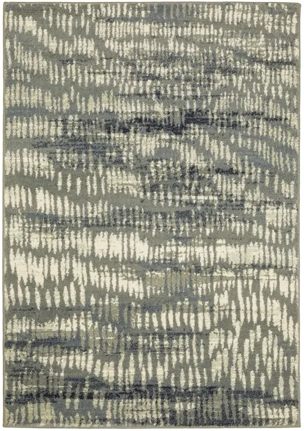 Seneca 2'3" x 7'6" Grey Rug