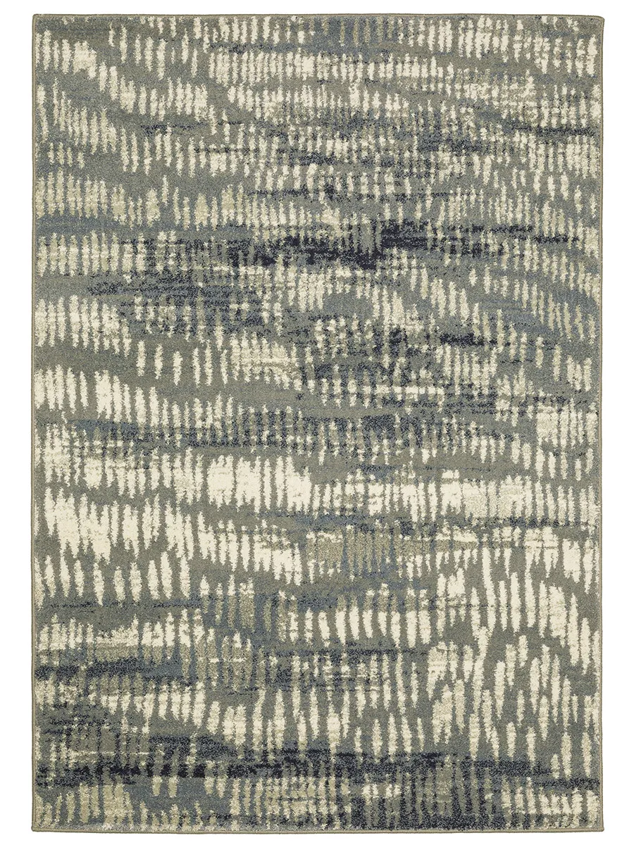 Seneca 2'3" x 7'6" Grey Rug