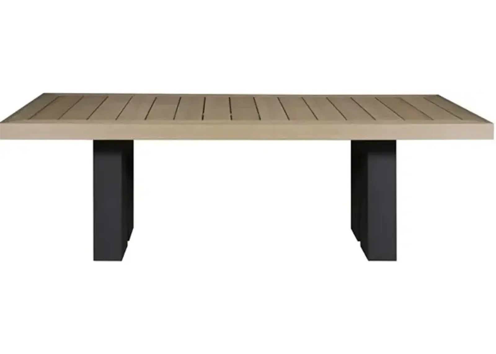 Montebello Outdoor Dining Table with Umbrella Hole