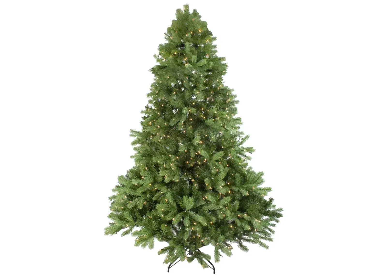 6.5' Pre-Lit Full Noble Fir Artificial Christmas Tree - Clear Lights