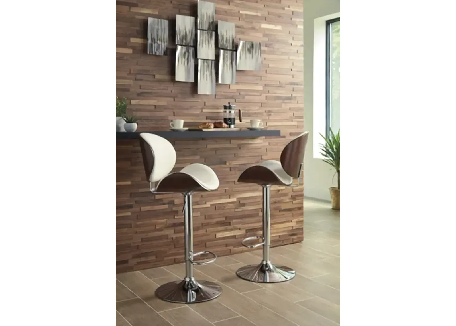 Bellatier Adjustable Height Bar Stool