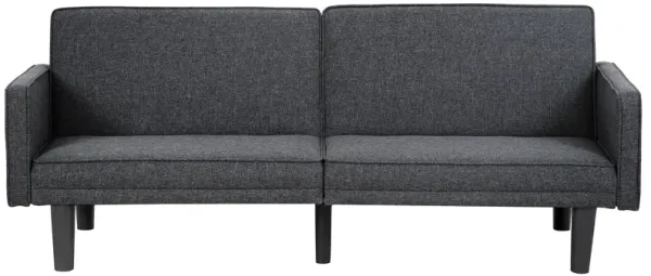 Convertible Futon Sofa Bed with Tapered Legs