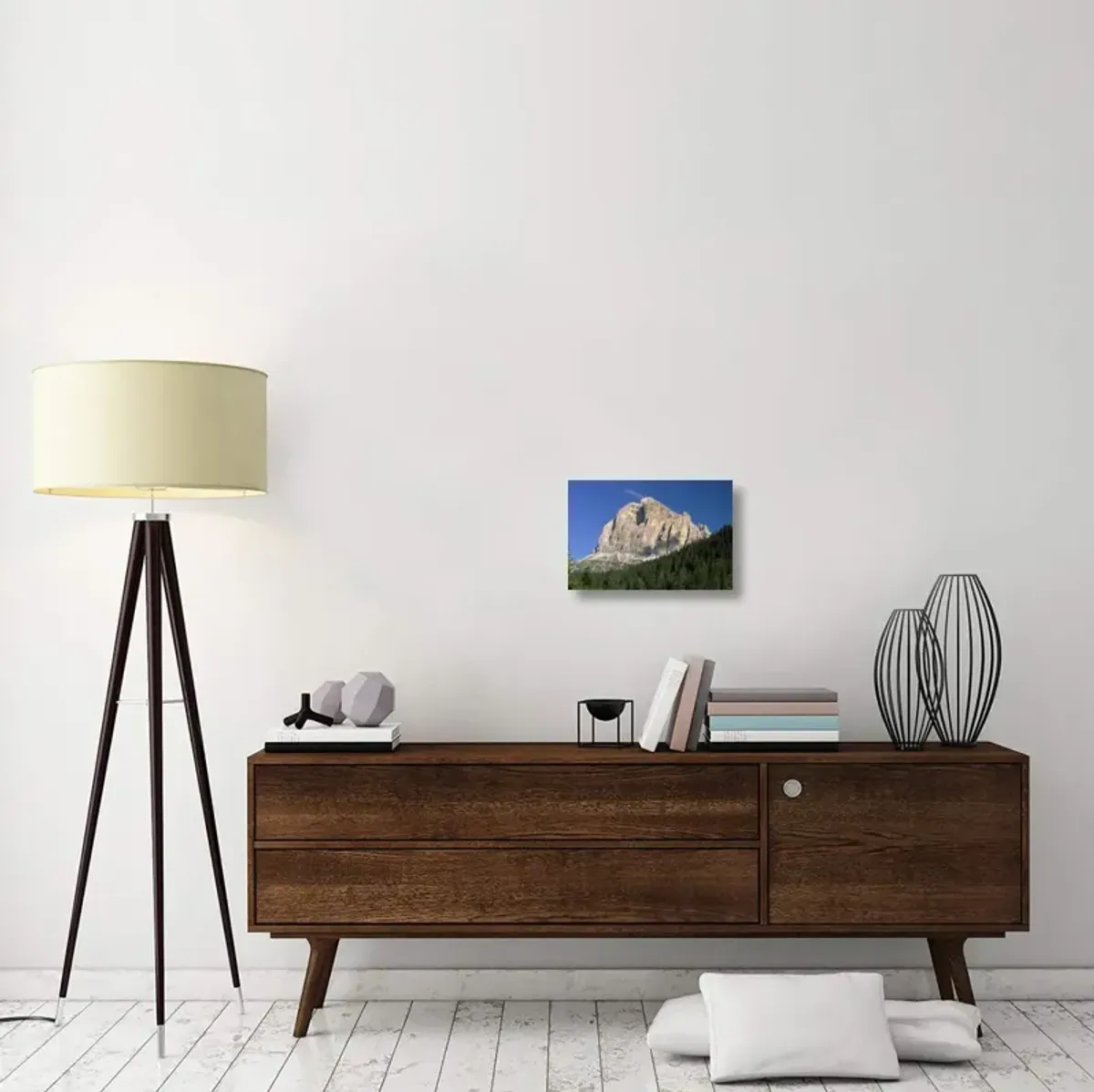 Tofana di Rozes, view of cliff face, Italian Dolomites, Italy-Canvas Art-18x12