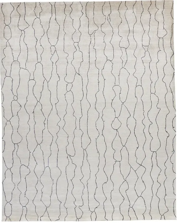 Lennox 8699F Ivory/Gray 3'6" x 5'6" Rug