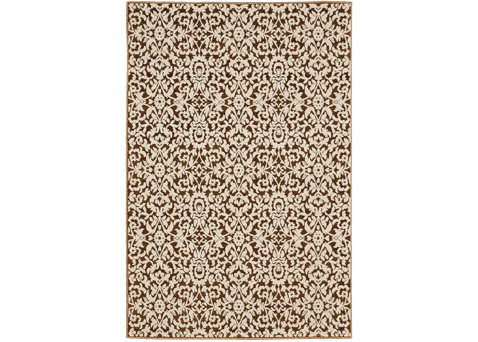 Intrigue 3'10" x 5'5" Rust Rug