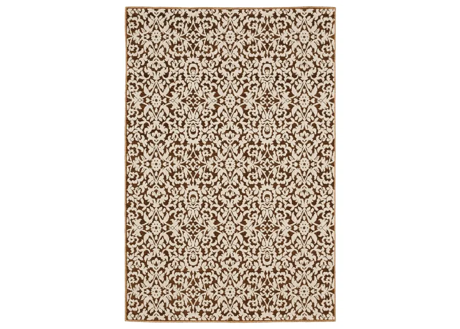 Intrigue 3'10" x 5'5" Rust Rug