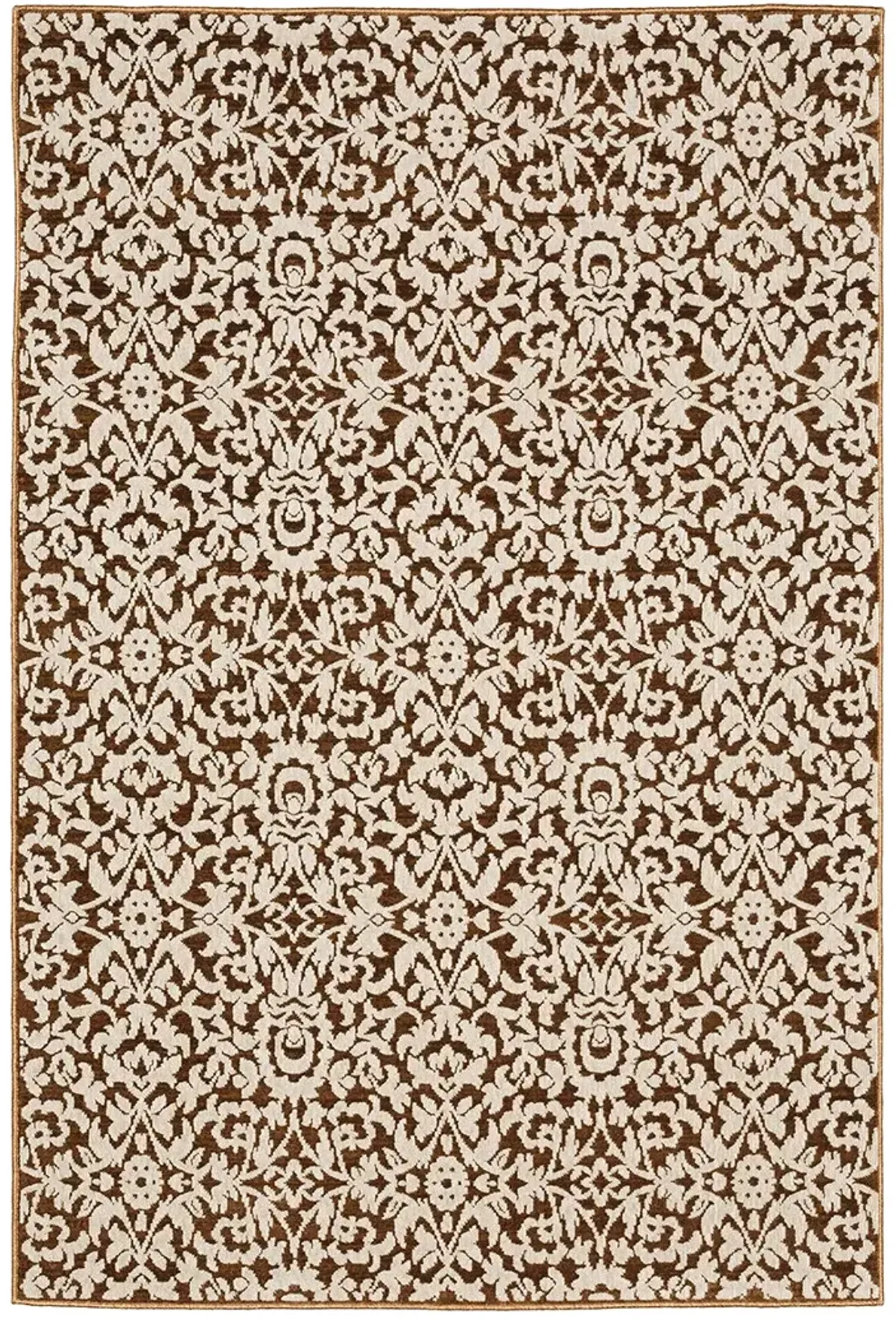 Intrigue 3'10" x 5'5" Rust Rug