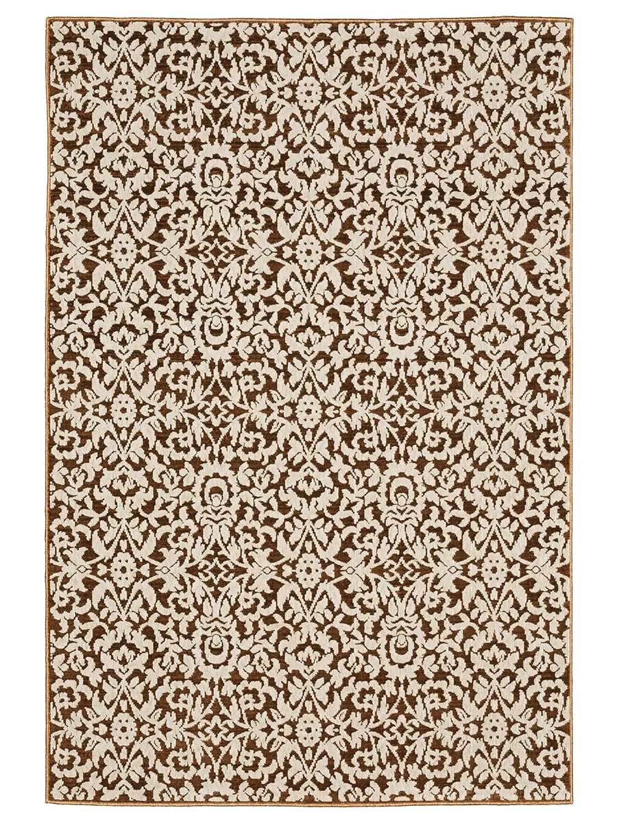 Intrigue 3'10" x 5'5" Rust Rug