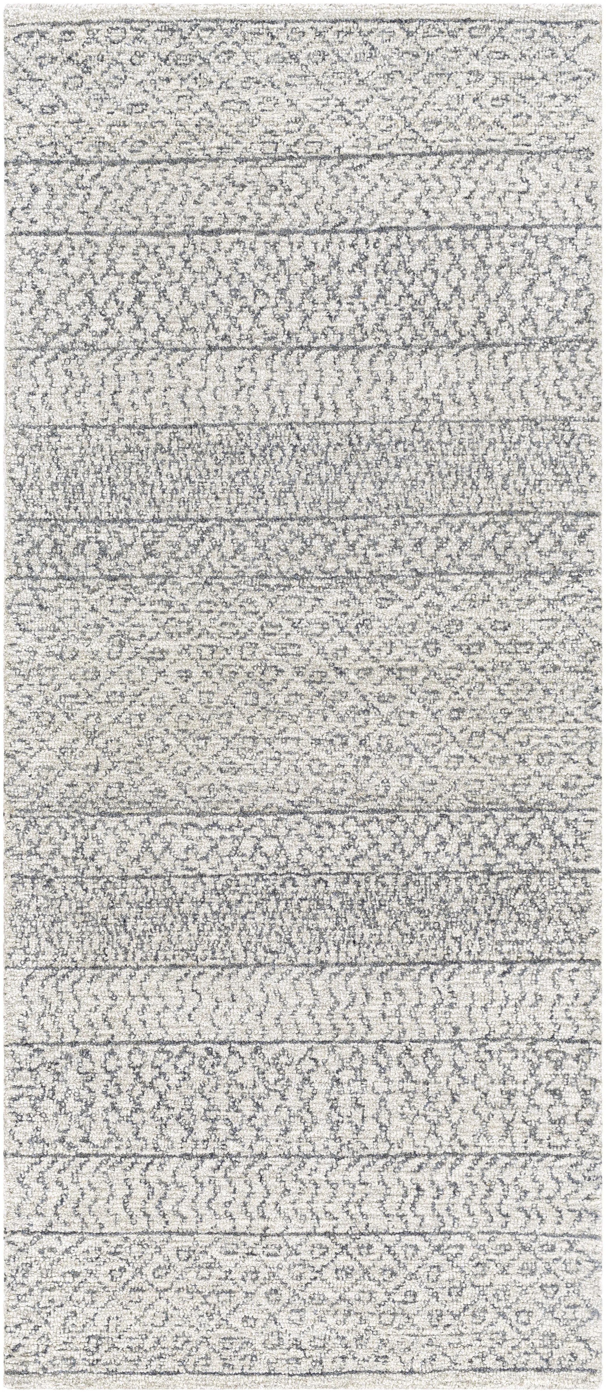 Maroc MAR-2301 2' x 3' Gray Rug