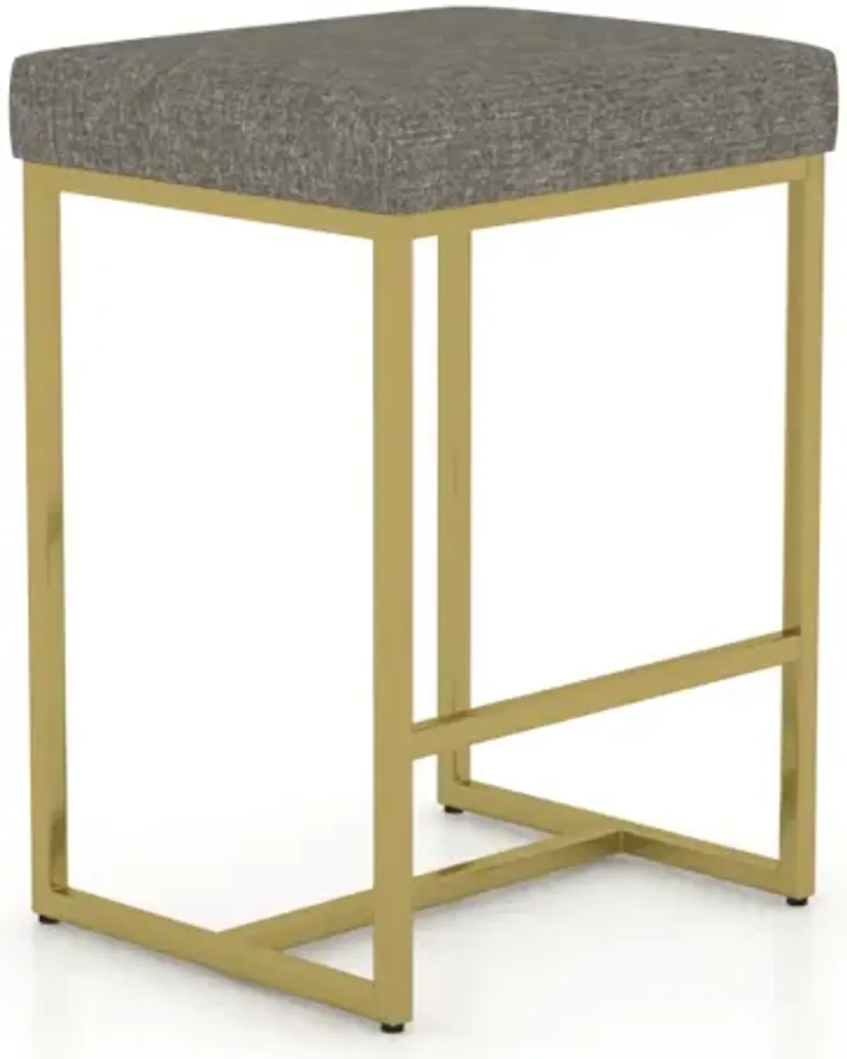 24" Modern Backless Stool