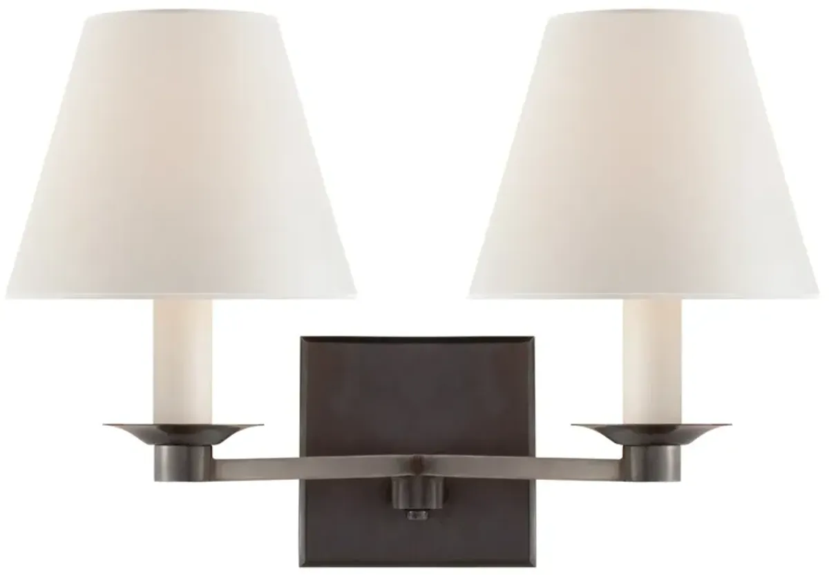 Evans Double Arm Sconce