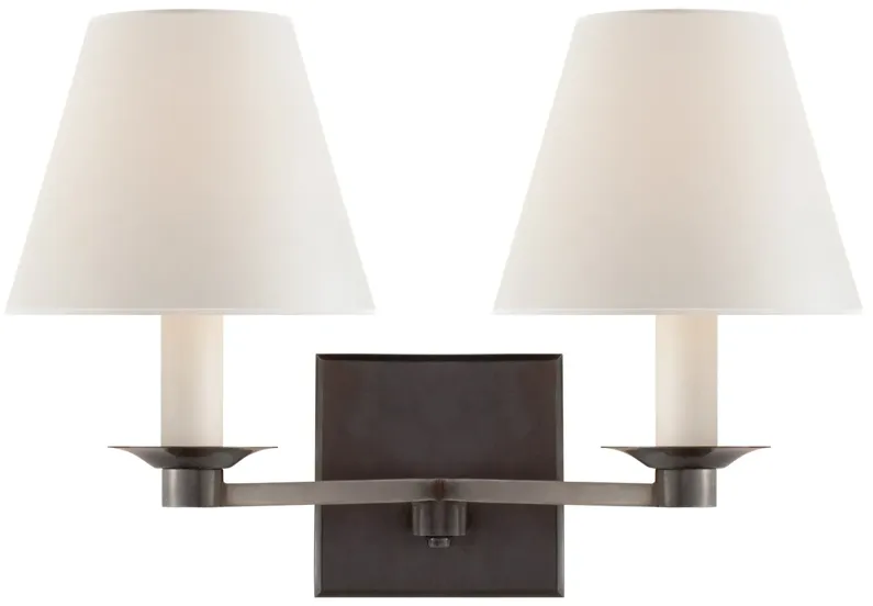 Evans Double Arm Sconce