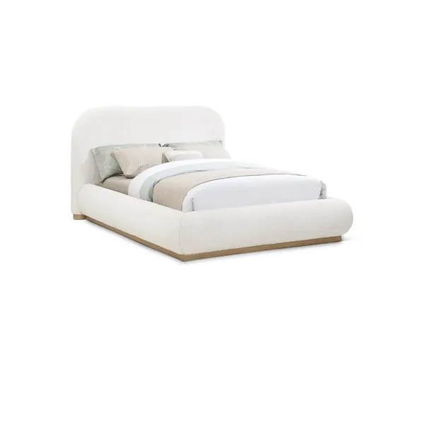 Meridian Furniture Vaughn Cream Queen Bed