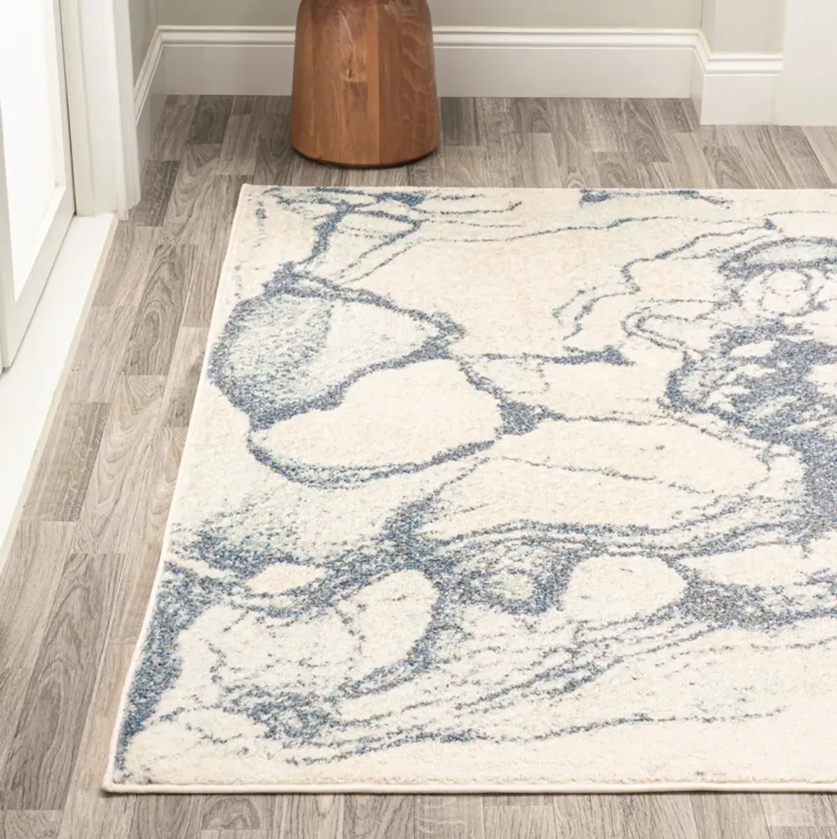 Marmo Abstract Marbled Modern Area Rug